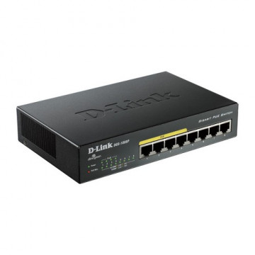 Switch Dlink dgs-1008p 8 puertos gigabit 10/100/1000