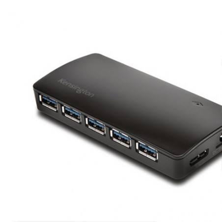 Hub 7 puertos USB 3.0 UH7000C con cargador Kensington
