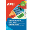ETIQUETES A4 (1050x037) (020f/16ef) APL01597 VERMELL