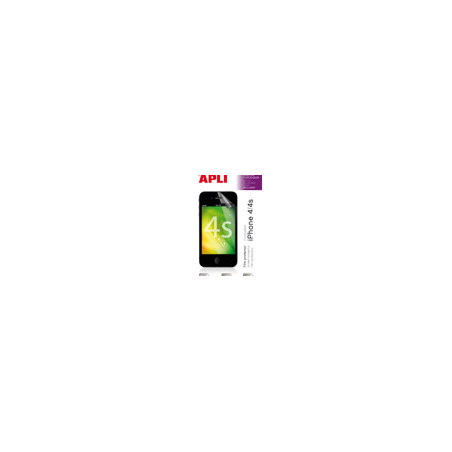 PROTECTOR PANTALLA iPhone 4/4S APLI 13455                  (ABO)