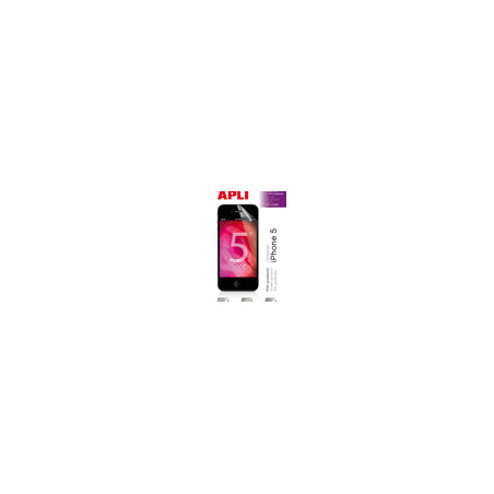 PROTECTOR PANTALLA iPhone 5 APLI 13456                     (ABO)
