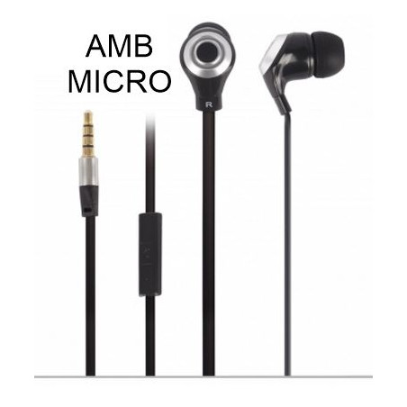 AURICULAR ESTEREO PINGANILLO + MICRO