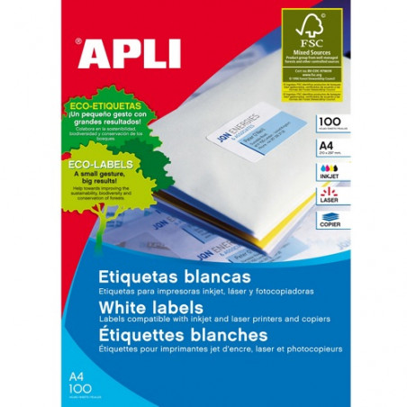 ETIQUETES A4 (1050x0740) (100f/08ef) APL01279