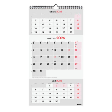 CALENDARI PARED ESP. 3M/V 265X480 APU SP