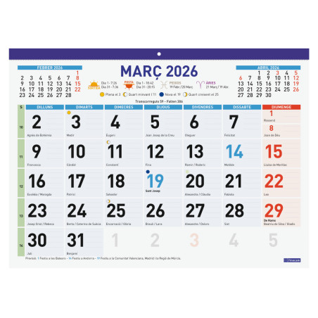 CALENDARI FALDILLA M/V 430x310 APU CATALA FINOCAM (F94)