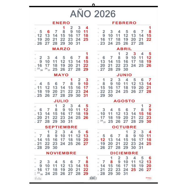 CALENDARI PARED ANY/V 500x690 SP (MYRGA 1586)