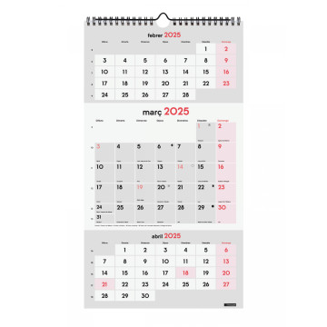 CALENDARI PARED ESP. 3M/V 265X480 APU CAT