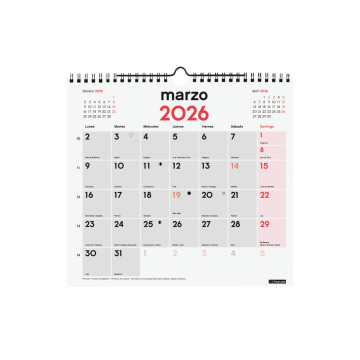 CALENDARI PARED ESP. M/V 265x245 APU. SP FINOCAM