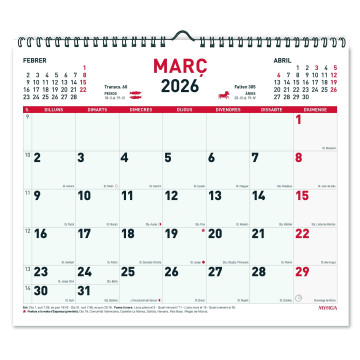 CALENDARI PARED ESP. M/V 300x247 APU.CAT (MYRGA 1644)