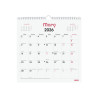 CALENDARI PARED ESP. M/V 300x300 APU. CAT FINOCAM CHIC PASTEL