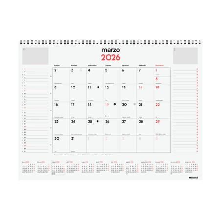 CALENDARI VADE ESP. M/V 420X310 APU SP FINOCAM