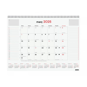CALENDARI VADE ESP. M/V 420X310 APU CAT FINOCAM