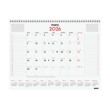 CALENDARI VADE ESP. M/V 420X310 APU CAT FINOCAM