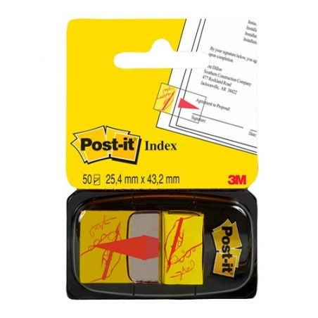 BANDERETES 25mm FIRMA POST-IT 680-31 (50u)