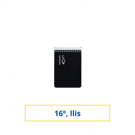 BLOC ESP. T.NEGRE 16º LLIS (100f) 70gr EXTRA
