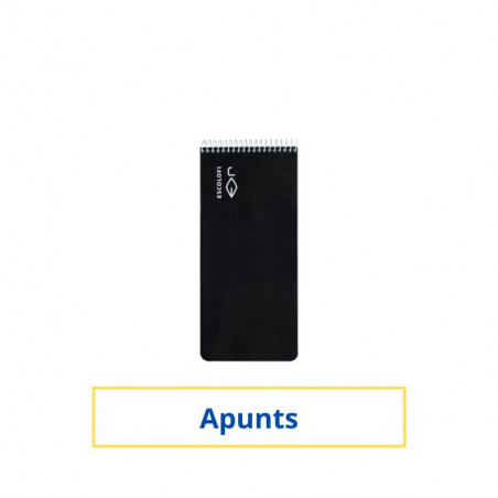BLOC ESP. T.NEGRE APUNTS 95x210 (100f) 70gr EXTRA