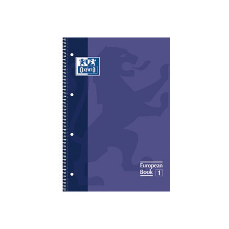 CUAD. ESP. OXFORD T.D. A4+ C.5 LILA (080f)