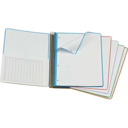 CUAD. ESP. OXFORD T.D. A5 C.5 (120f) 5 COLORS