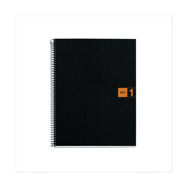 Cuaderno espiral A4 80 hojas microperforadas 4 tal