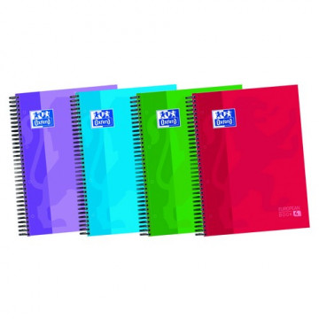 Cuaderno espiral A4+ 120 hojas 90gr. (50% hojas gratis) tapa ext