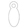 ETIQUETES PENJANTS 08x19 APL00381 (ARRODONIDES)
