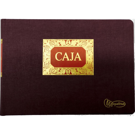 LLIBRE COMPTABILITAT CAJA 4º AP (220x156 mm) 100f