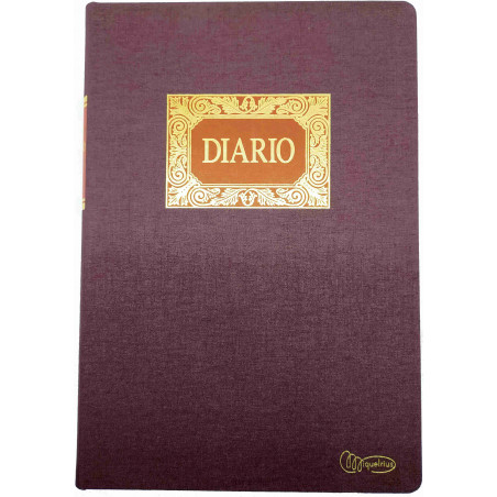 LLIBRE COMPTABILITAT DIARIO DOBLE (2 COL) FOLI (220x315 mm) 100f
