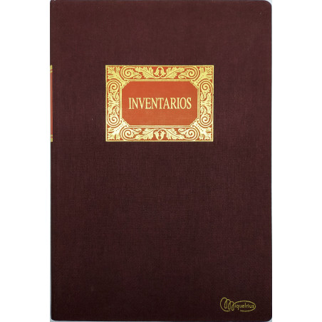 LLIBRE COMPTABILITAT INVENTARIO-BALANCES FOLI (220x315 mm) 100f