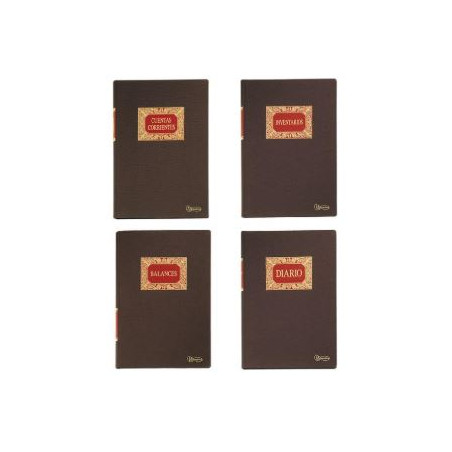 LLIBRE COMPTABILITAT INVENTARIO FOLI (220x315 mm) 050f   (ABO)