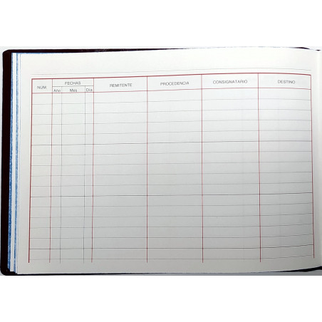 LLIBRE COMPTABILITAT Nº  1 REGISTRO TALONES 4t AP (220x156mm)100