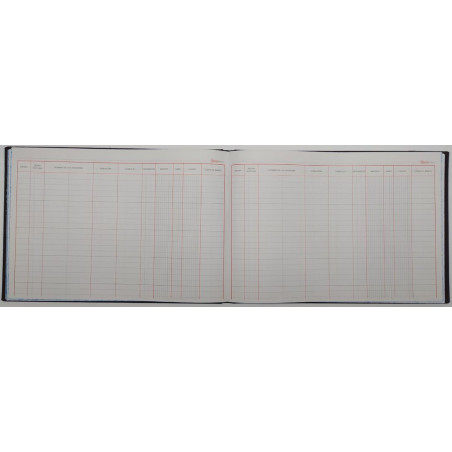 LLIBRE COMPTABILITAT Nº  2 REG. LETRAS (300x210mm) FOLI AP ABO