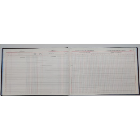 LLIBRE COMPTABILITAT Nº  8 CAJA CLAS. (6 i 8COL)(300x210mm) FOLI