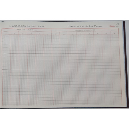 LLIBRE COMPTABILITAT Nº  8 CAJA CLAS. (6 i 8COL)(300x210mm) FOLI