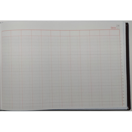LLIBRE COMPTABILITAT Nº 40 CAJA CLASIFICADO (6 i 14COL)(300x210m