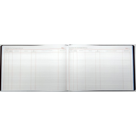 LLIBRE COMPTABILITAT Nº 42 ENTRADA CORRESPONDENCIA (300x210mm) F