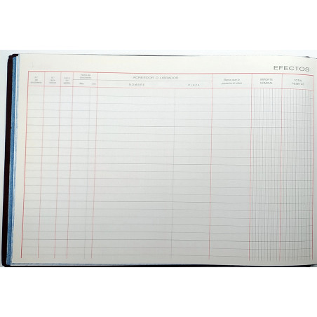 LLIBRE COMPTABILITAT Nº 46 EFECTOS A PAGAR (300x210mm) FOLI AP (