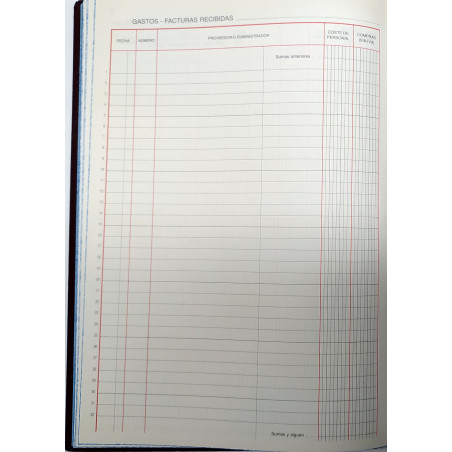 LLIBRE COMPTABILITAT Nº 67 REGISTRO INTEGRAL ACTIVIDADES DIVERSA