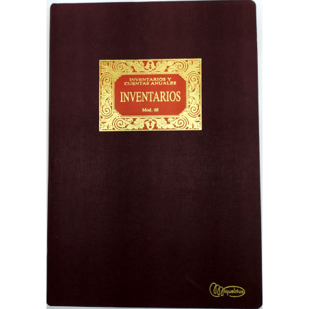 LLIBRE COMPTABILITAT Nº 68 INVENTARIOS CUENTAS ANUALES (2COL)(22
