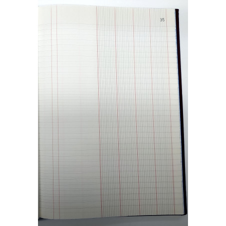 LLIBRE COMPTABILITAT Nº 69 BALANCES COMPROBACION (4COL)220x315mm