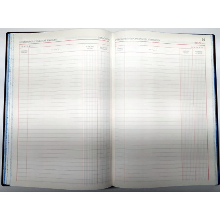 LLIBRE COMPTABILITAT Nº 71 ESTADO PERDIDAS GANANCIAS (220x315mm)