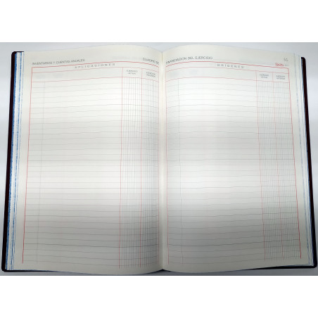 LLIBRE COMPTABILITAT Nº 73 CUADRO FINANCIERO (220x315mm) FOLI(AB