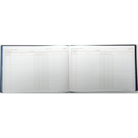 LLIBRE COMPTABILITAT Nº 76 REGISTRO SOCIOS SRL (300x210mm) FOLI