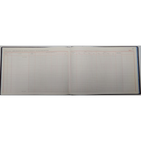 LLIBRE COMPTABILITAT Nº 86 VENTAS FACTURAS EMITIDAS (300x210mm)