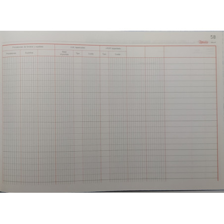 LLIBRE COMPTABILITAT Nº 87 INGRESOS FACTURAS EMITIDAS (300x210mm