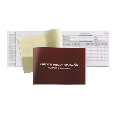 LLIBRE COMPTABILITAT Nº 89 SUBCONTRATACION EUSKERA FOLI AP