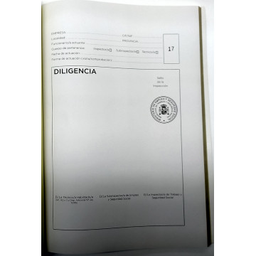 LLIBRE COMPTABILITAT Nº 98 VISITAS CASTELLA FOLI (210x295mm)100f