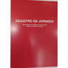 LLIBRE COMPTABILITAT REGISTRO JORNADA LABORAL FOLI (210x295mm)