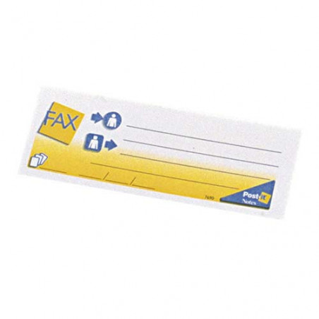 TACO NOTES ADH. 038x102 FAX POST-IT (2x50f)