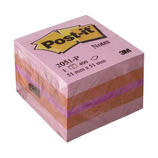 TACO NOTES ADH. 051x051 ROSA POST-IT 2051P (400f) TACO NOTES ADH. 051x051 ROSA POST-IT 2051P (400f)