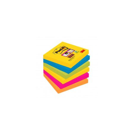 TACO NOTES ADH. 076x076 N.5COL POST-IT 654 (6x100f